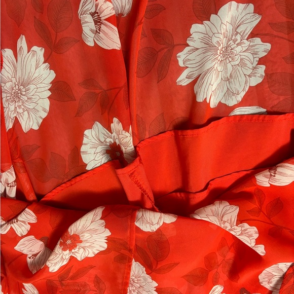 🖤 Vince Camuto Floral Midi Dress - Picture 12 of 14